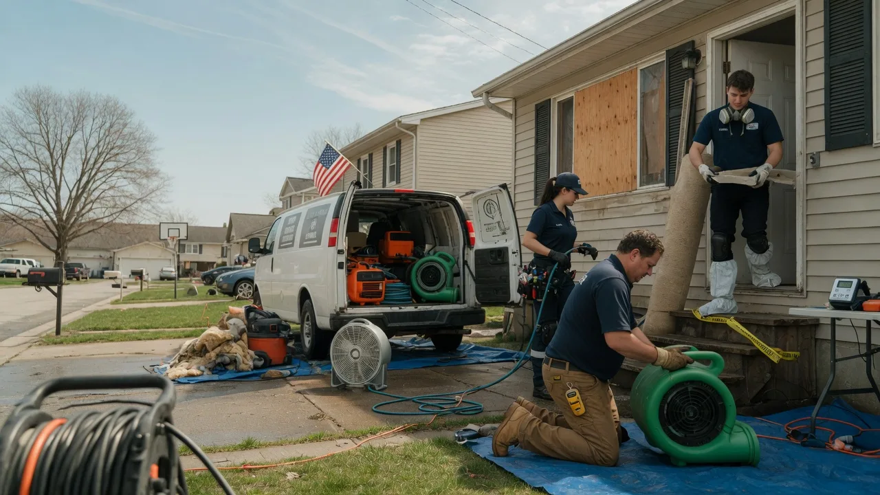 Water Damage Restoration in Notrees, TX near me